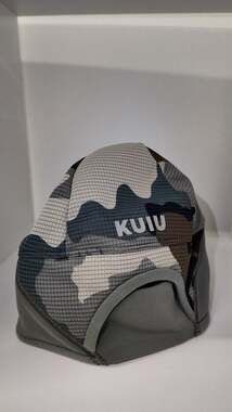 KUIU Peloton 240 Beanie - Verde Camo Wind Resistant Hunting Toque (Size M)